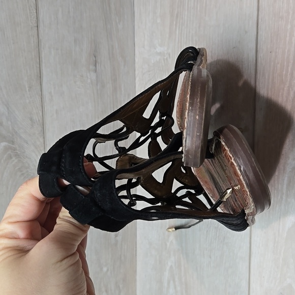 Sam Edelman Womens Gemma Gladiator Lace Up Sandals Flats shoes sz 6 - Picture 7 of 11